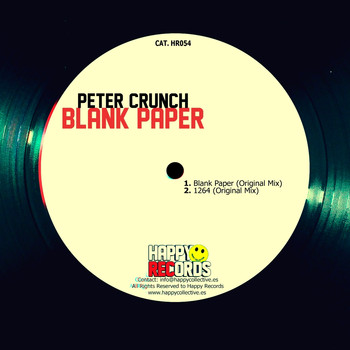Peter Crunch - Blank Paper