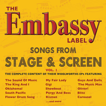 Various Artists - The Embassy Label Songs from Stage & Screen, Vol. 1