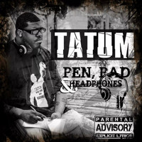 Tatum - Pen, Pad and Headphones