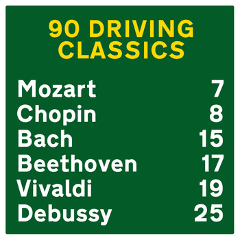 Wolfgang Amadeus Mozart - 90 Driving Classics with Mozart, Chopin & Bach