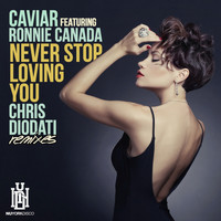 Caviar featuring Ronnie Canada - Never Stop Loving You (Chris Diodati Remixes)