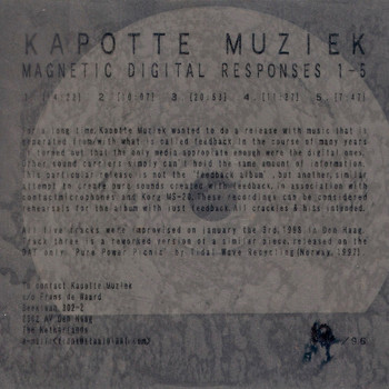 Kapotte Muziek - Digital Magnetic Responses