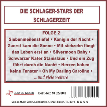 Various Artists - Die Schlager-Stars der Schlagerzeit, Folge 2