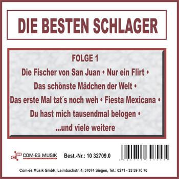 Various Artists - Die besten Schlager, Folge 1