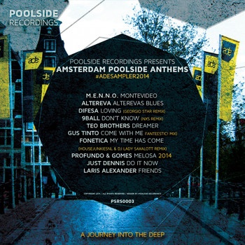 Various Artists - Amsterdam Poolside Anthems (ADE Sampler 2014)