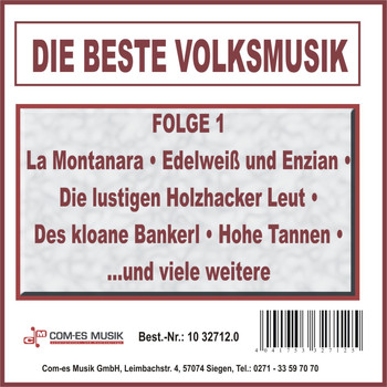Various Artists - Die beste Volksmusik, Folge 1