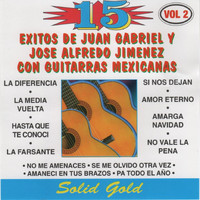 Chamin Madero - 15 Exitos de Juan Gabriel y Jose Alfredo Jimenez Con Guitarras Mexicanas, Vol. 2
