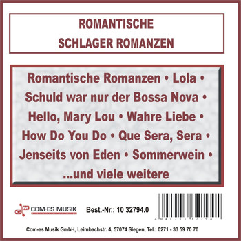 Various Artists - Romantische Schlager Romanzen