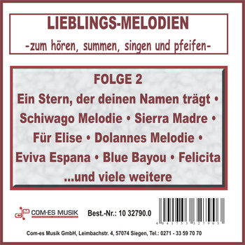 Various Artists - Lieblings-Melodien, Folge 2