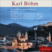 Berliner Philharmoniker, Karl Böhm - Mozart: Symphony No. 35, K. 385 "Haffner", Symphony No. 38, K. 504 "Prague" & Symphony No. 41, K. 551 "Jupiter"