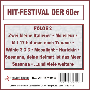 Various Artists - Hit-Festival der 60er, Folge 2