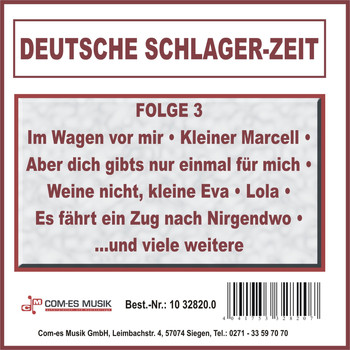 Various Artists - Deutsche Schlager-Zeit, Folge 3