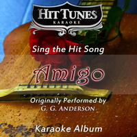 Hit Tunes Karaoke - Amigo (Originally Performed By G. G. Anderson) (Karaoke Version)