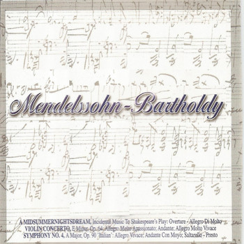 Helena Spitcova, South German Philharmonic, Philharmonia Slovanica - Mendelssohn - Bartholdy