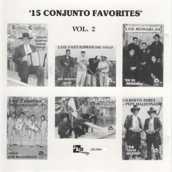 Los Fantasmas Del Valle - 15 Conjunto Favorites, Vol. 2