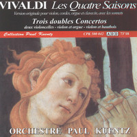 Orchestre Paul Kuentz, Paul Kuentz - Vivaldi: Les quatres saisons & trois doubles concertos