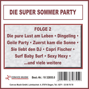 Various Artists - Die Super Sommer Party, Folge 2