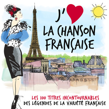 Various Artists / - J'aime la chanson française (Les 100 titres incontournables des légendes de la variété française)