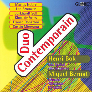 Duo Contemporain - Works for Bass Clarinet or Alto Saxphone and Percussion