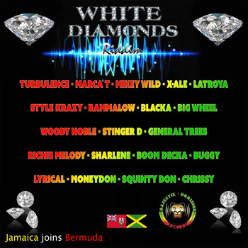 Various Artists - White Diamonds Riddim (Majestik Dominion Records Presents - Jamaica Joins Bermuda)
