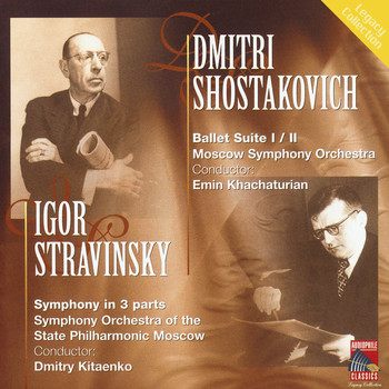 Moscow Symphony Orchestra - Shostakovich: Ballet Suites Nos. 1 & 2 - Stravinsky: Symphony in Three Movements