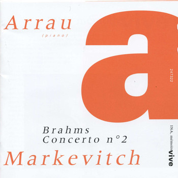 Claudio Arrau - Brahms: Concerto pour piano No. 2