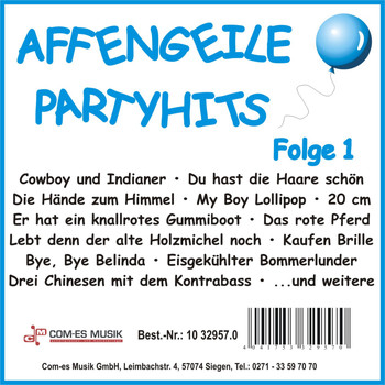 Various Artists - Affengeile-Partyhits, Folge 1