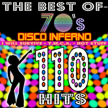 Various Artists - The best of 70's - 110 Hits: Disco Inferno, Y.M.C.A., I Will Survive, Hot Stuff