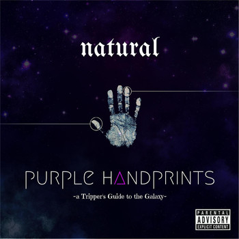 Natural - Purple Handprints (A Tripper's Guide to the Galaxy)