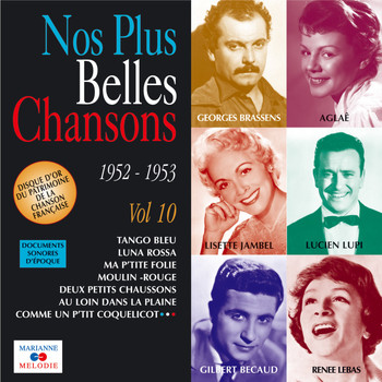 Various Artists - Nos plus belles chansons, Vol. 10: 1952-1953