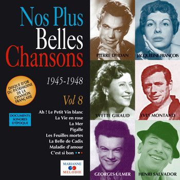 Various Artists - Nos plus belles chansons, Vol. 8: 1945-1948