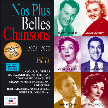 Various Artists - Nos plus belles chansons, Vol. 11: 1954-1955