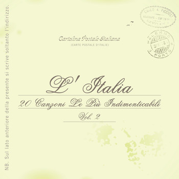 Various Artists - L'italia - 20 Canzoni Le Più Indimenticabili, Vol. 2