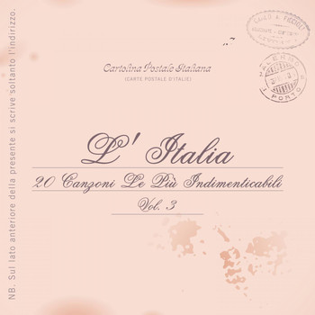 Various Artists - L'italia - 20 Canzoni Le Più Indimenticabili, Vol. 3
