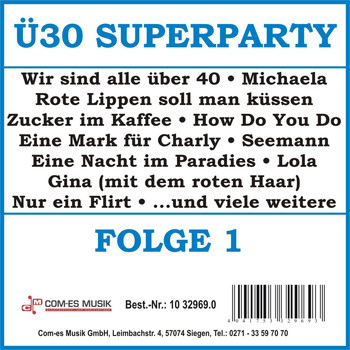 Various Artists - Ü30 Superparty, Folge 1