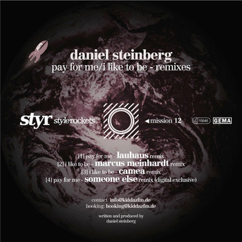 daniel steinberg - Pay for Me / I Like to Be