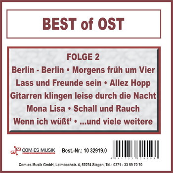Various Artists - Best of Ost, Folge 2