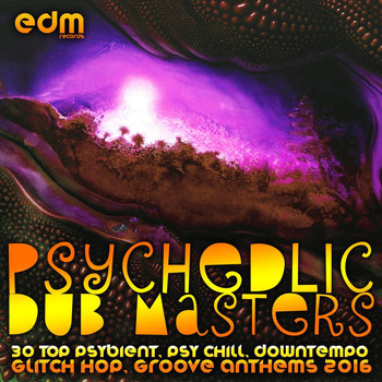 Various Artists - Psychedelic Dub Masters (30 Top Psybient, Psy Chill, Downtempo, Glitch Hop, Groove Anthems 2016)