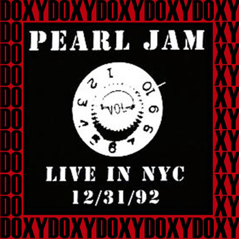 Pearl Jam - The Academy, New York, December 31st, 1992