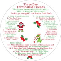 Three Day Threshold - The Santa Versus Godzilla Project: The 12 Songs of Christmas
