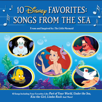 Various Artists - 10 Disney Favorites: Songs from the Sea