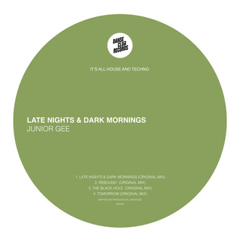 Junior Gee - Late Nights & Dark Mornings EP