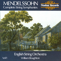 English String Orchestra - Mendelssohn: Complete String Symphonies Vol. 1