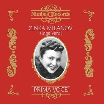 Various Artists - Zinka Milanov Sings Verdi