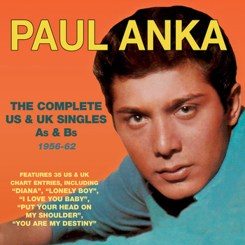 Paul Anka - The Complete Us & Uk Singles As & BS 1956-62