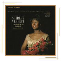 Shirley Verrett - Shirley Verrett at Carnegie Hall, New York City, January 30, 1965