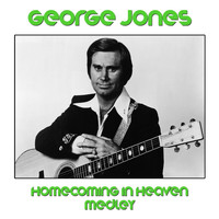 George Jones - Homecoming in Heaven Medley: Someone's Watching Over You / He Made Me Free  / Beacon In The Night / 