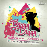 Razor B - Diggy Diggy (feat. Don Don) - Single
