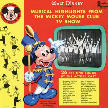 Various Artists - Musical Highlights from the Mickey Mouse Club TV Show