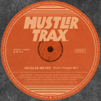 Nicolas Meyer - Don't Forget Me